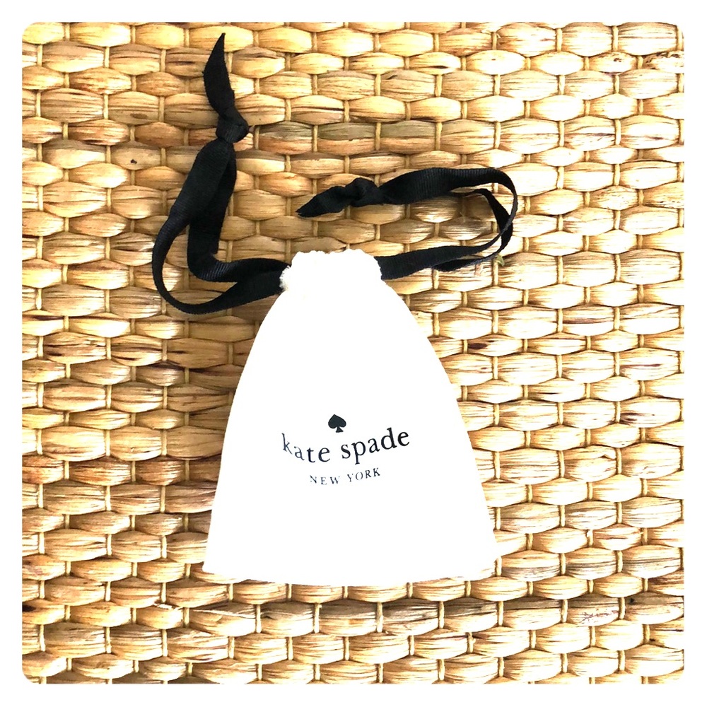 Kate Spade Earrings Silver Bourgeois Bow
